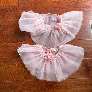 Pink tutus! 💃🏼 two ! super cute on twins!